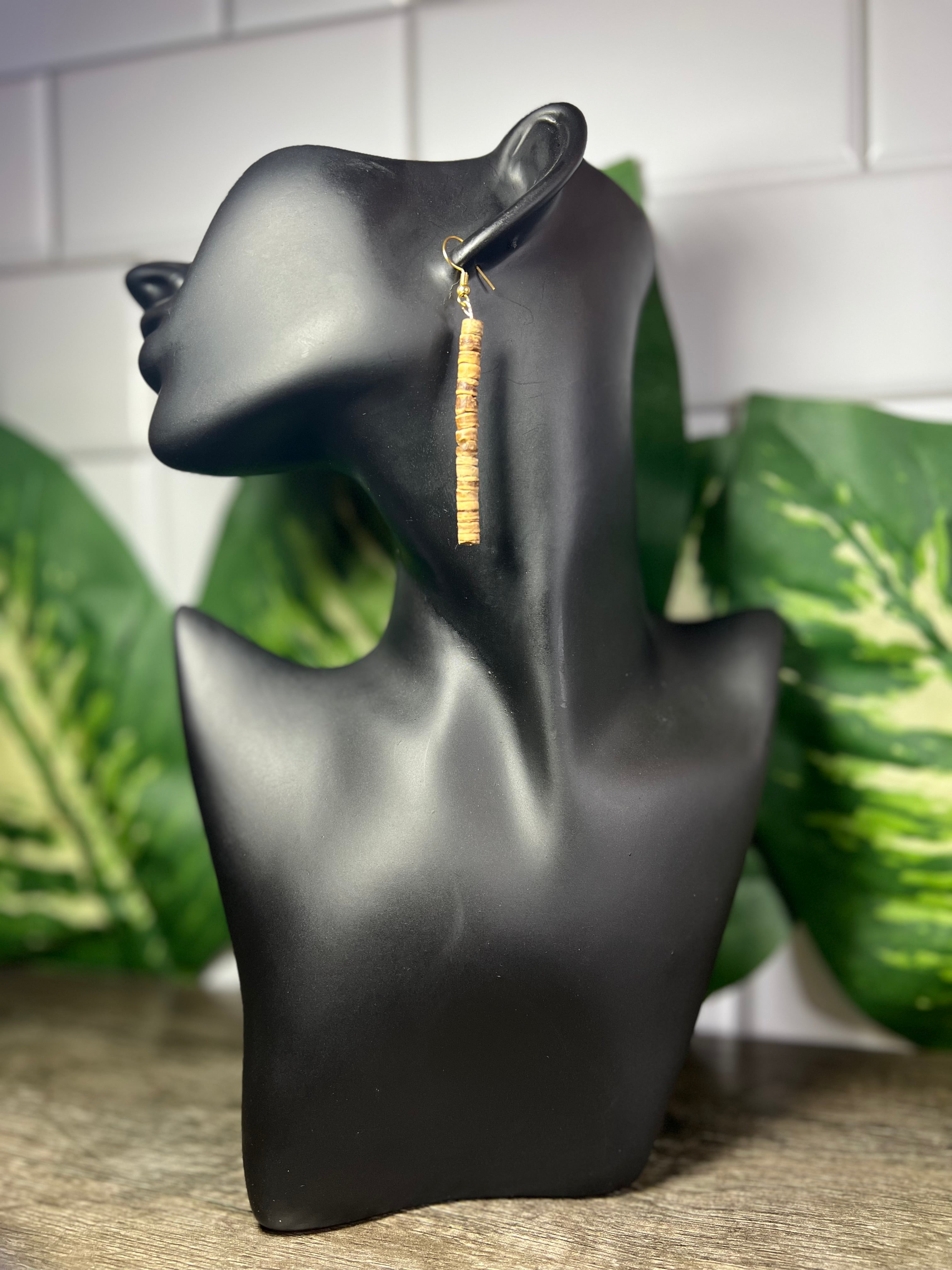 Wooded Stick Earrings