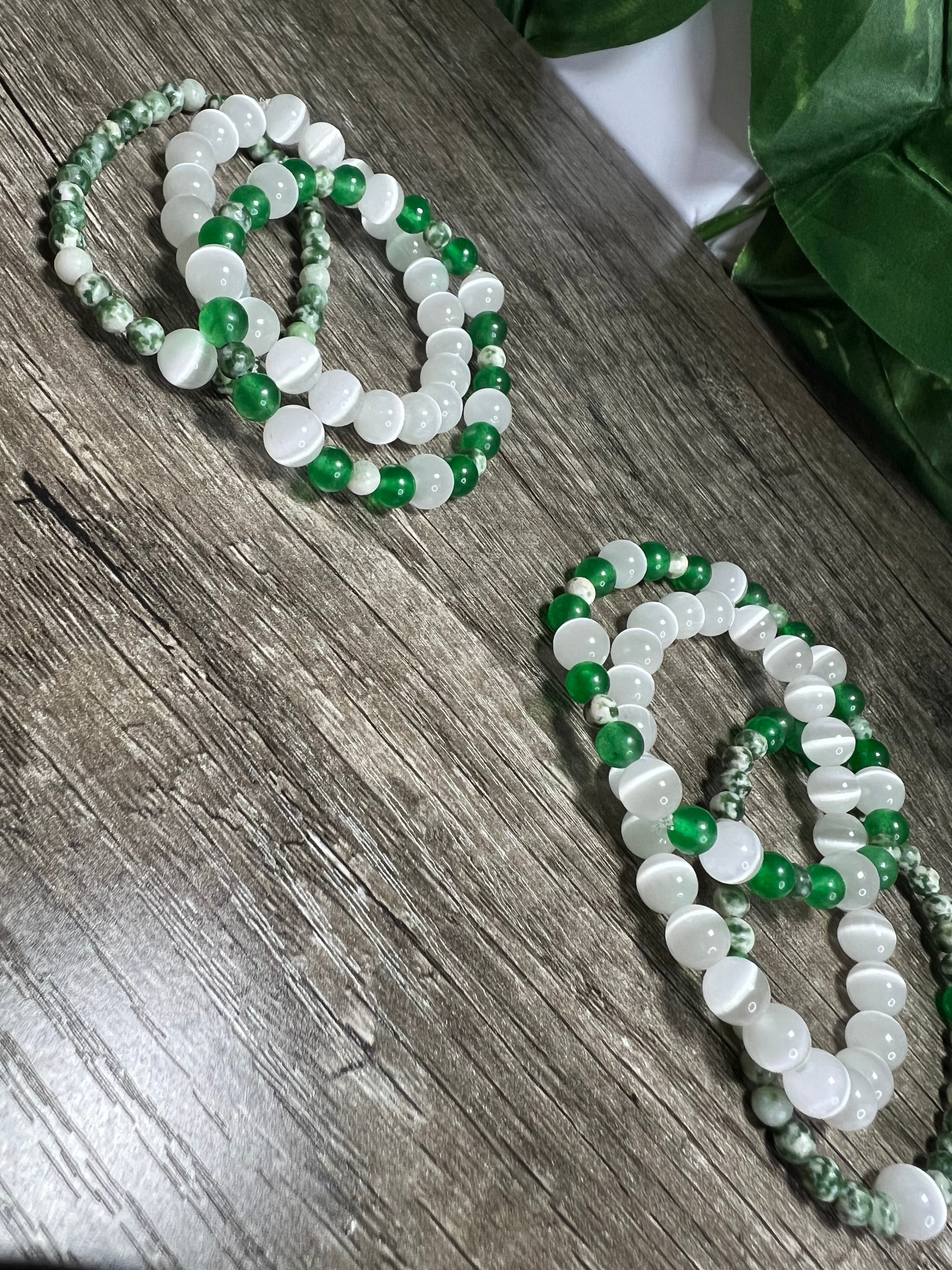 Lucky 🍀 Stacked Bracelets