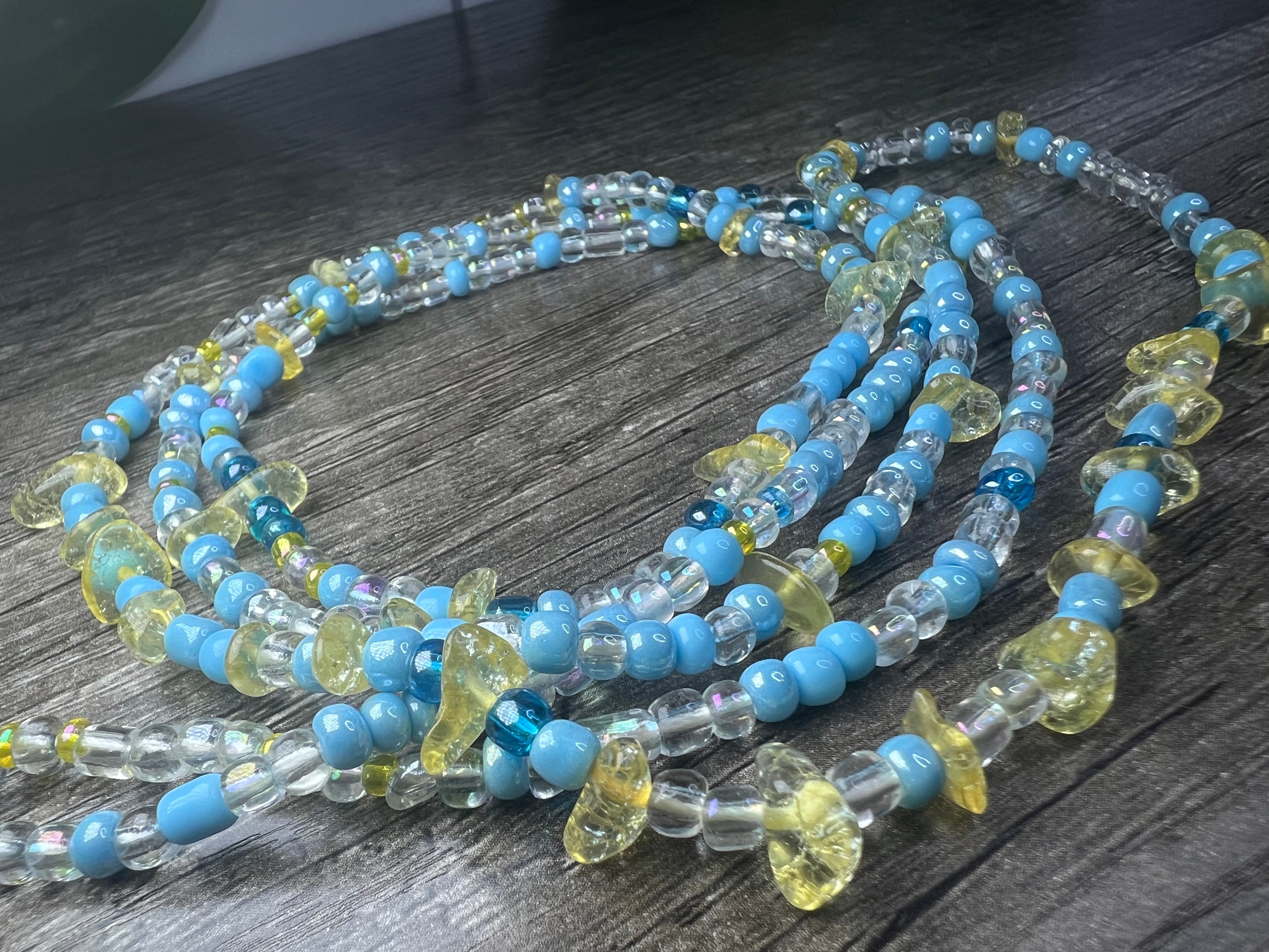 Blueberry Lemon Ice Waistbeads