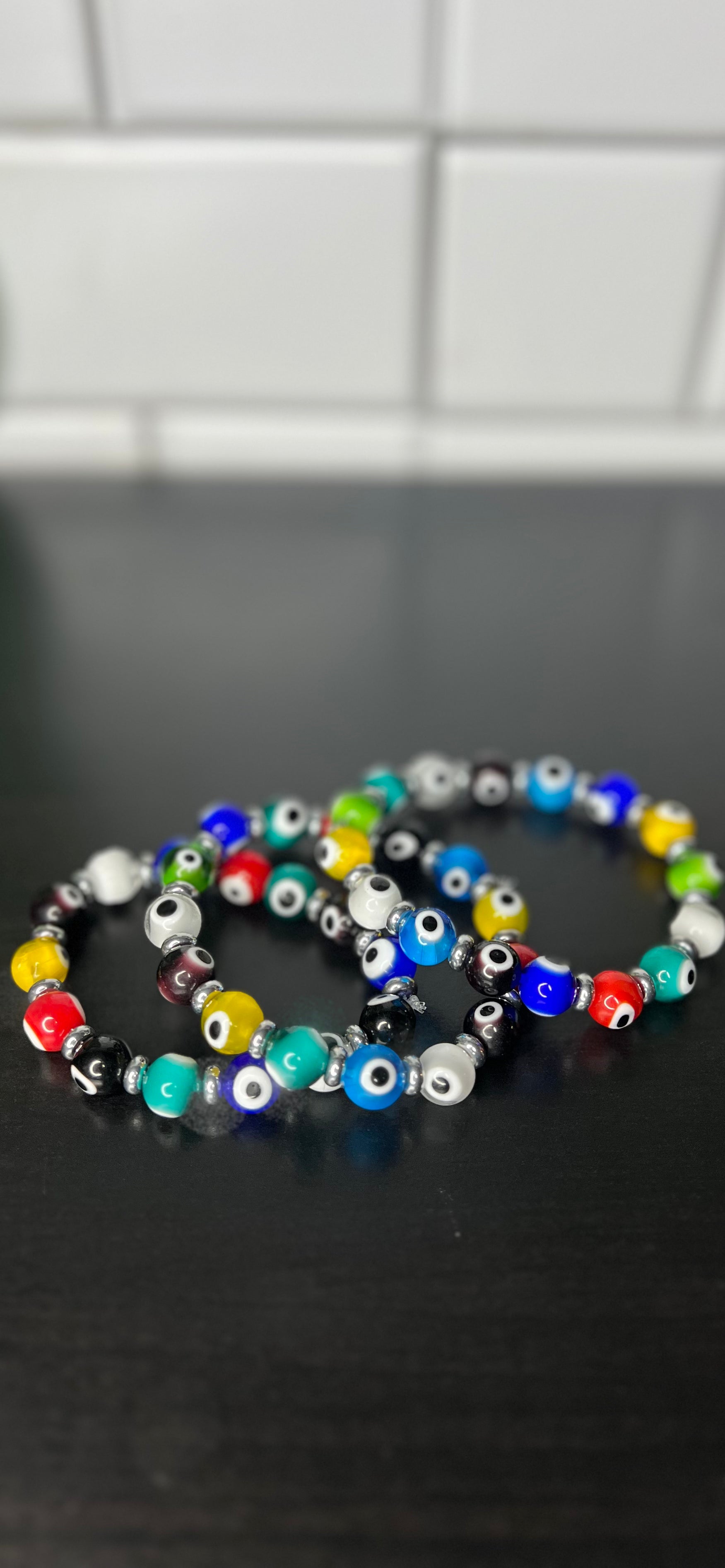 Multi-Color Evil Eye Bracelet