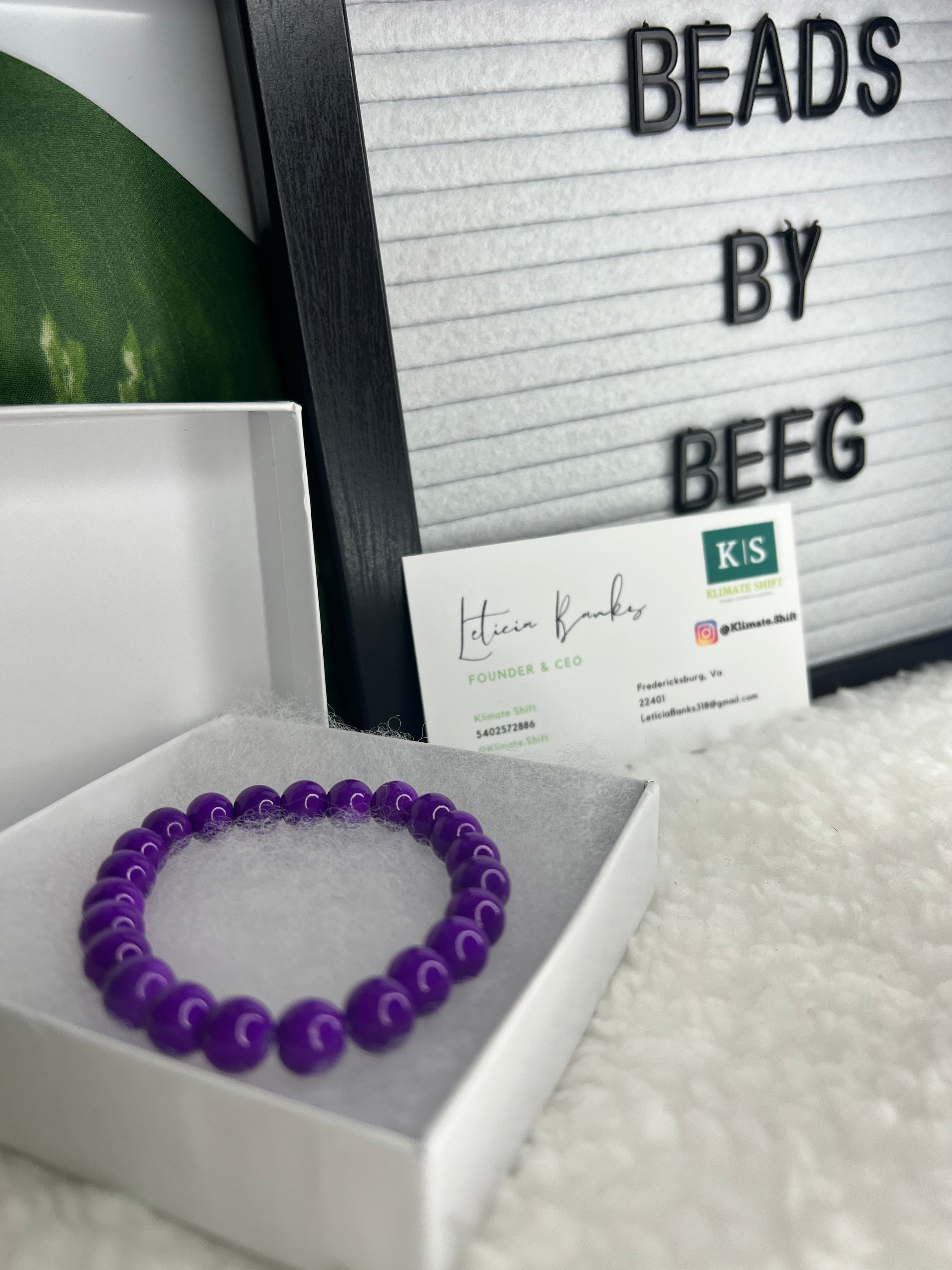 Purple Bracelet