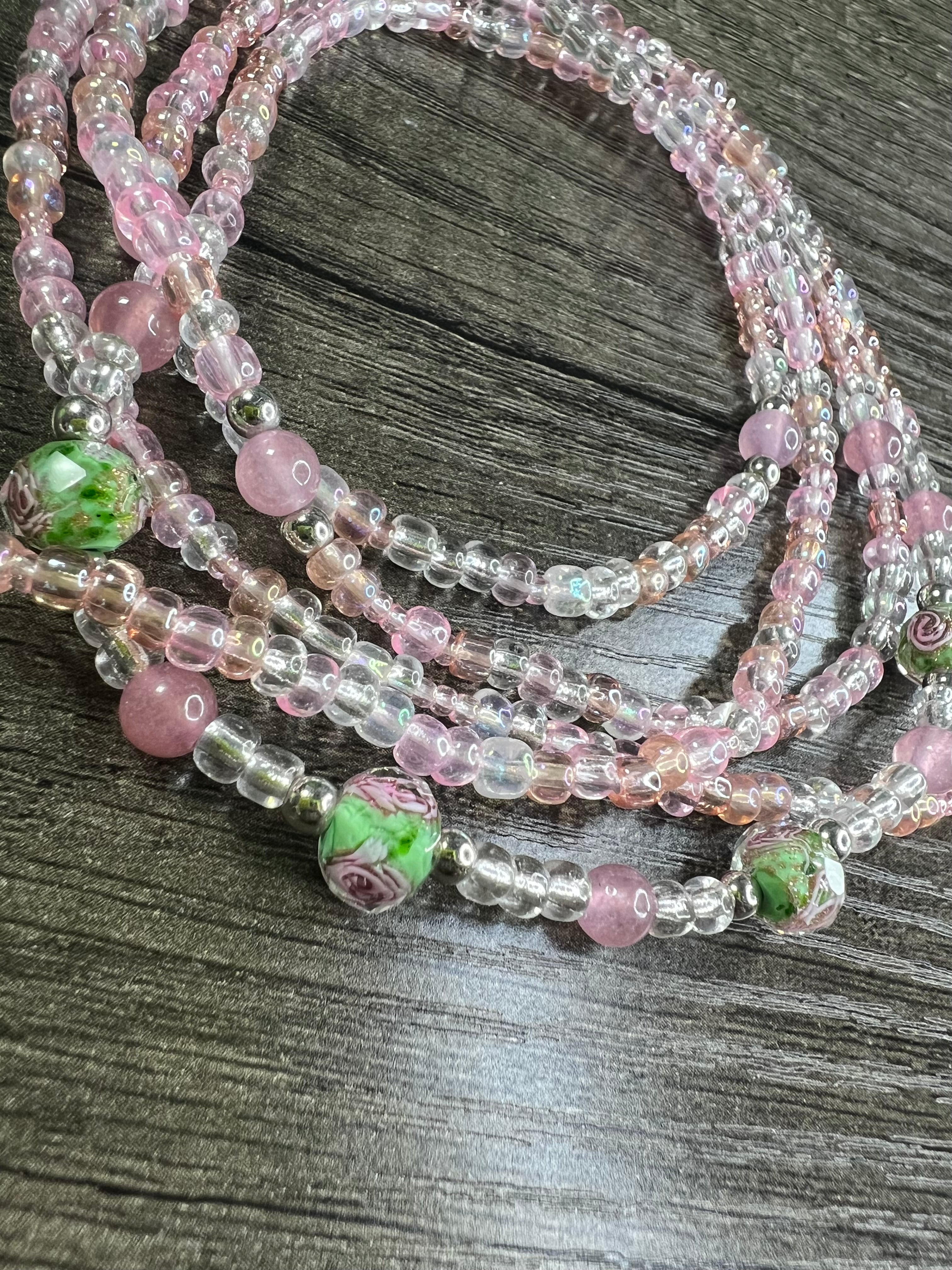 Cherry Blossom Waistbeads