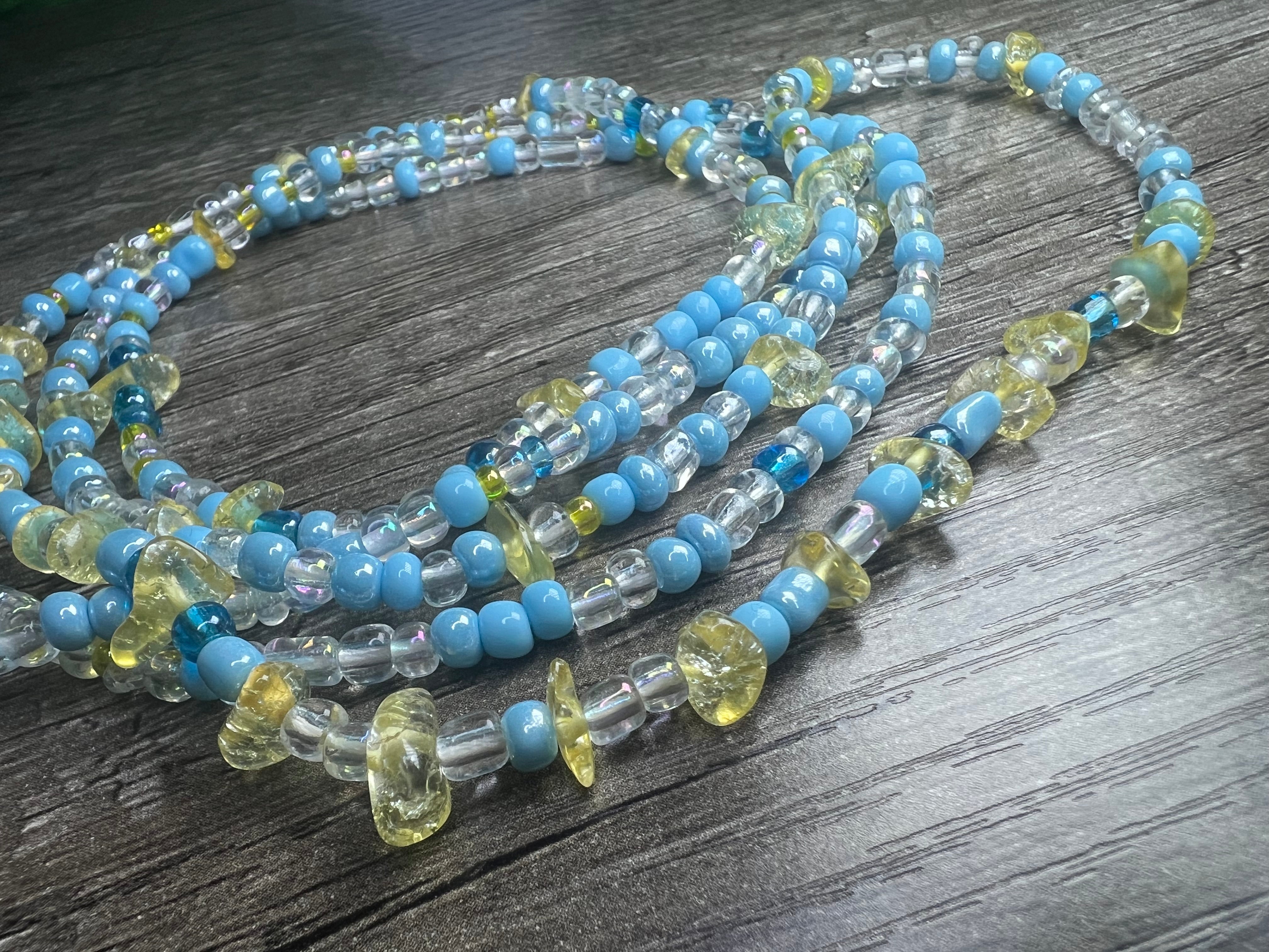 Blueberry Lemon Ice Waistbeads