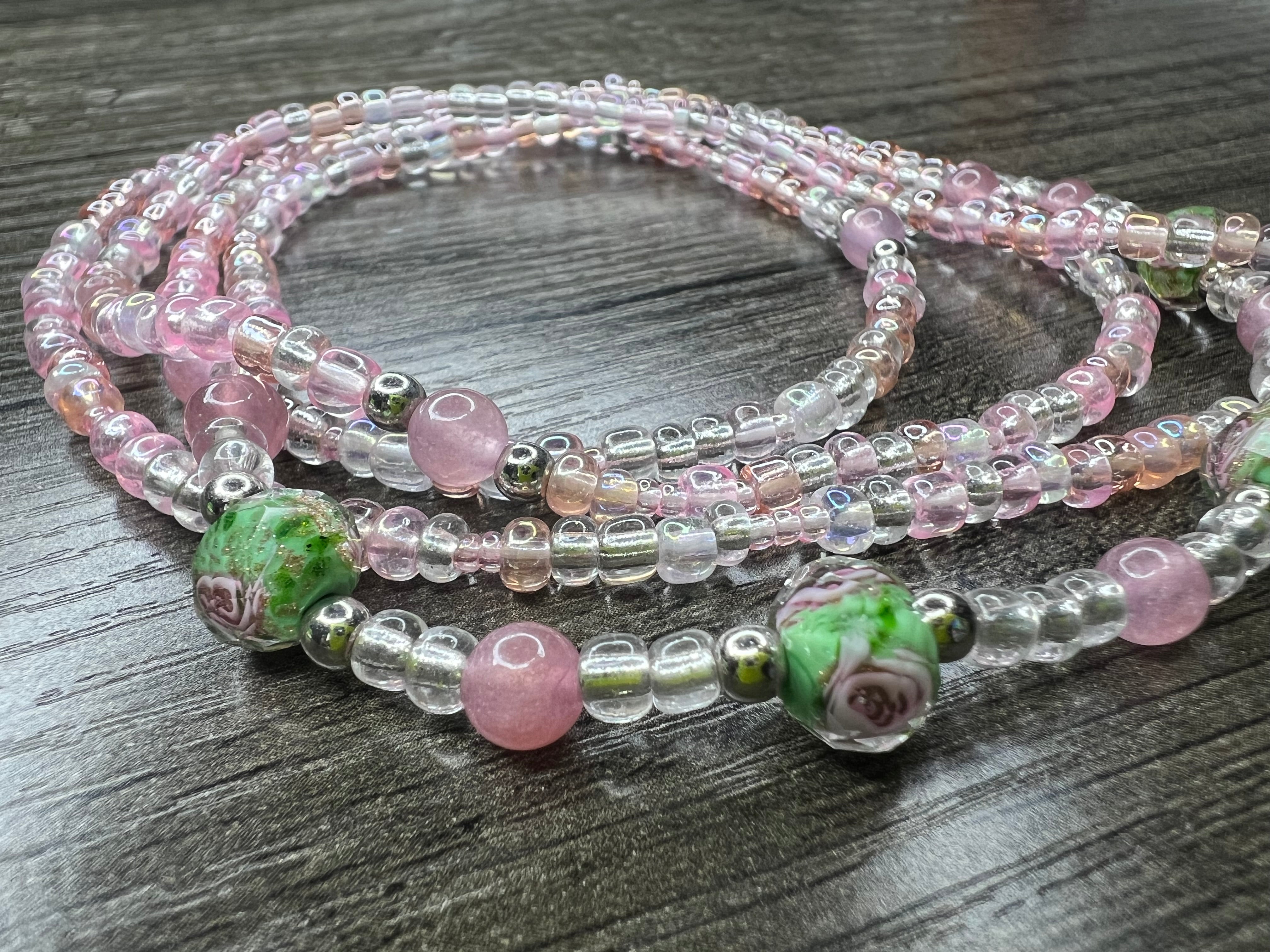 Cherry Blossom Waistbeads