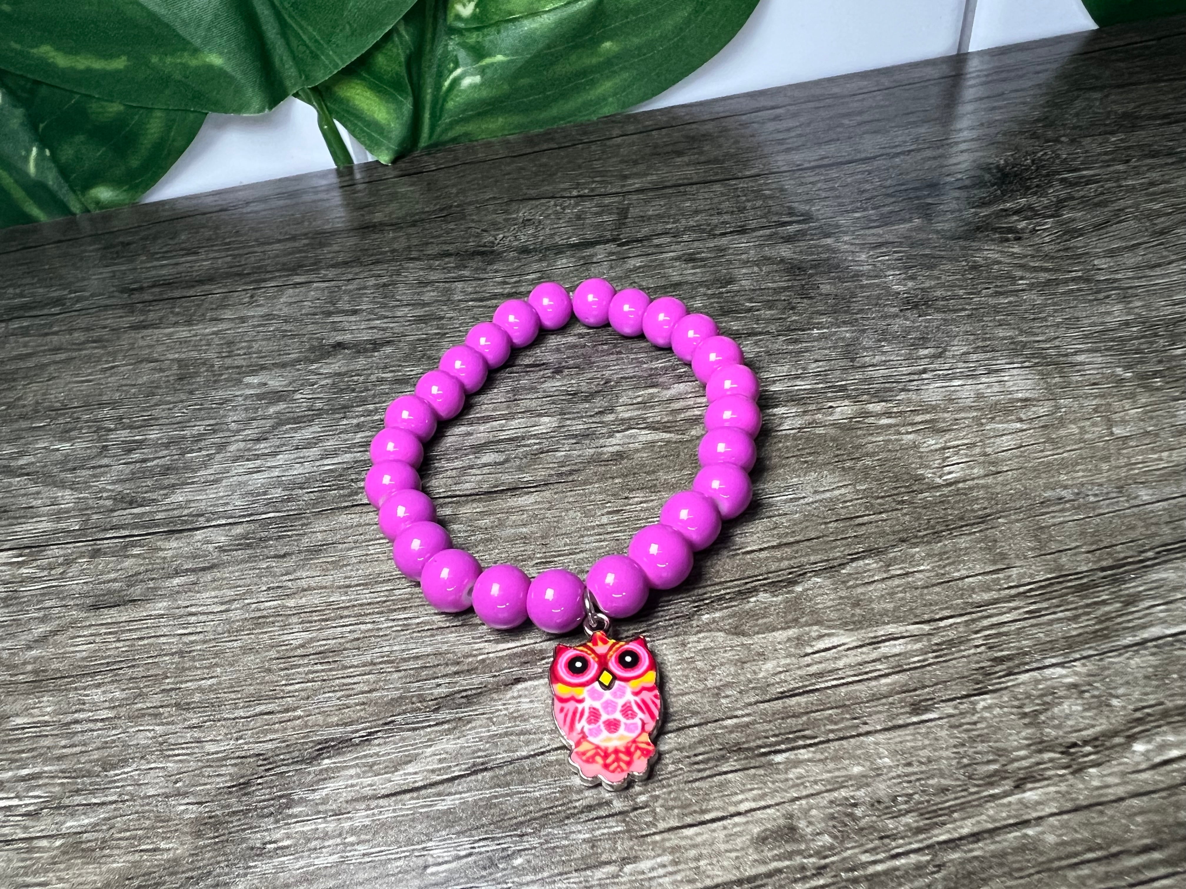 Colorful Owl Bracelets