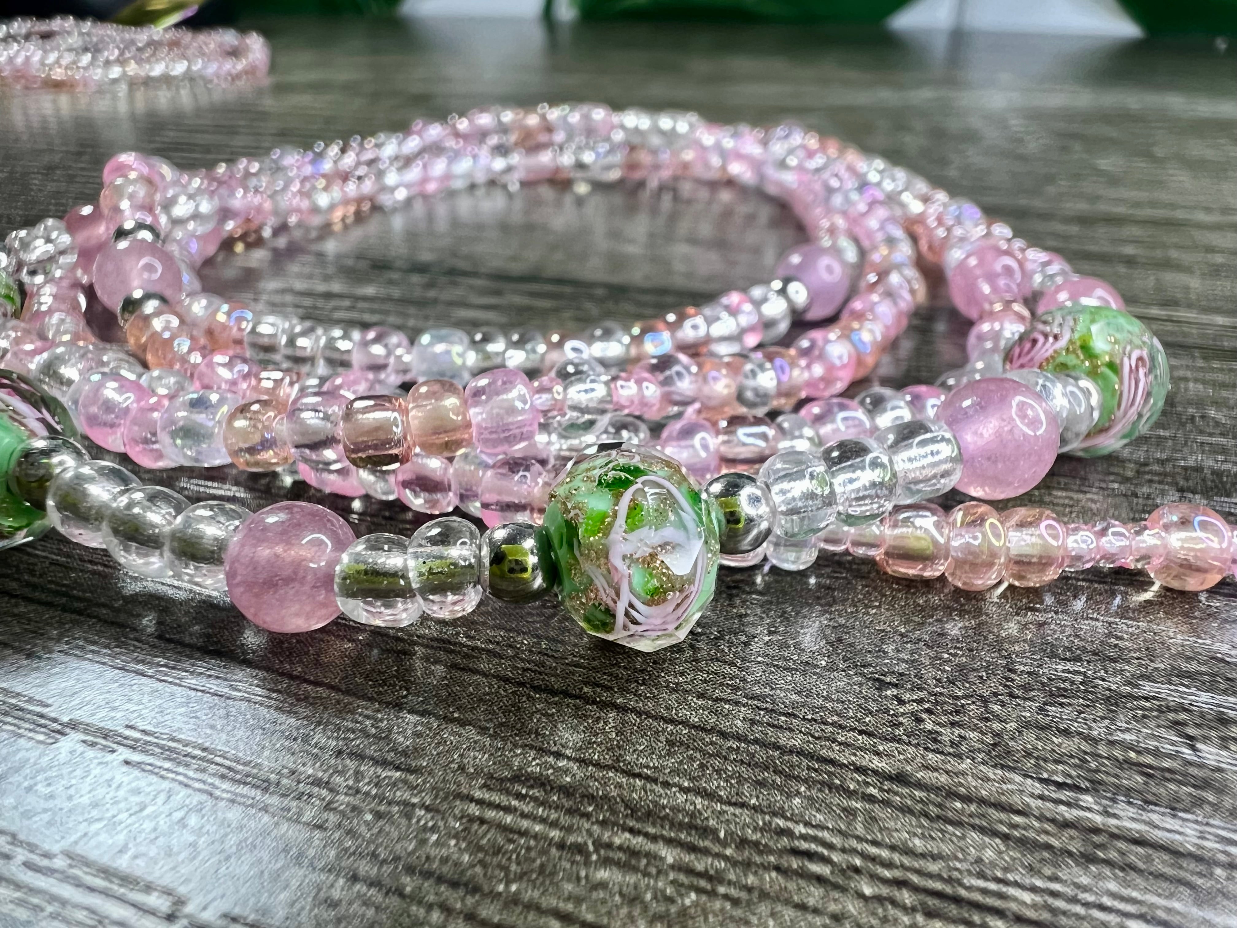 Cherry Blossom Waistbeads