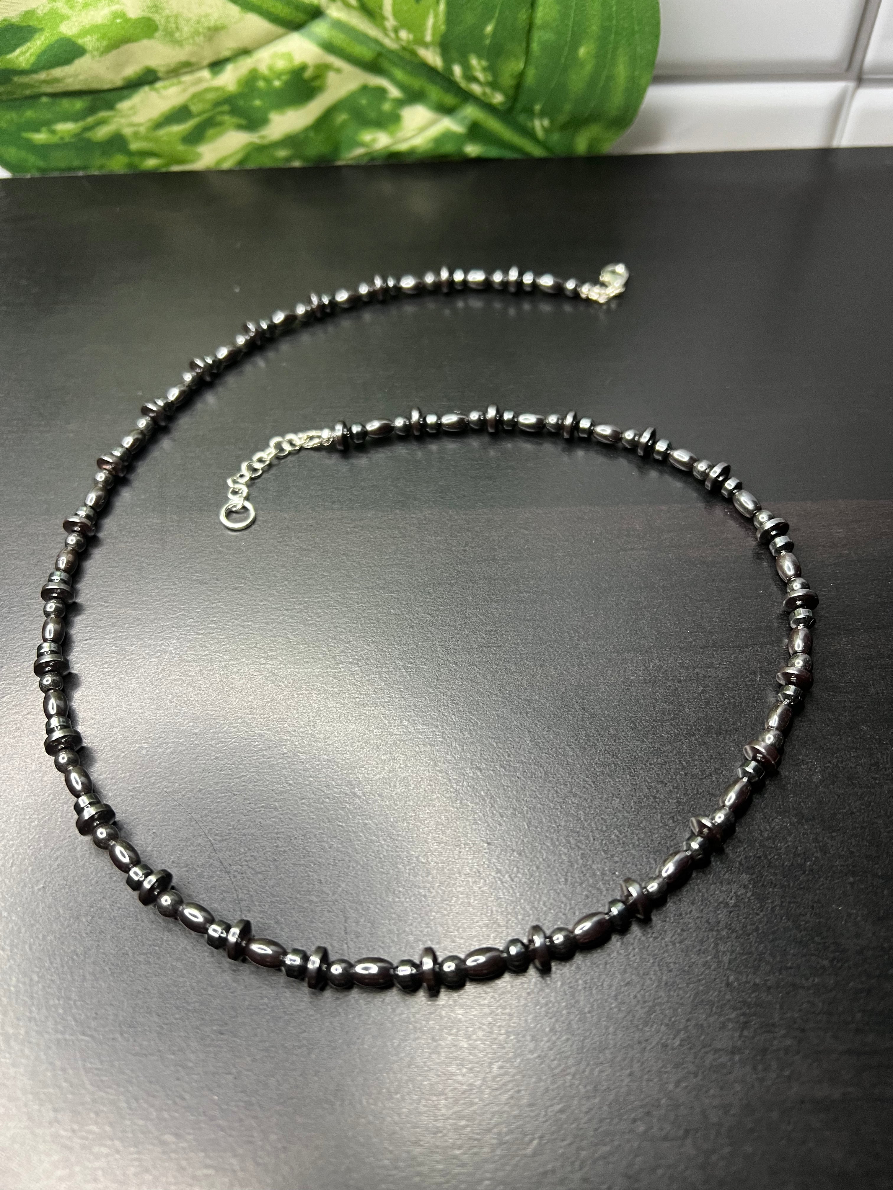 Plated Hematite Necklace