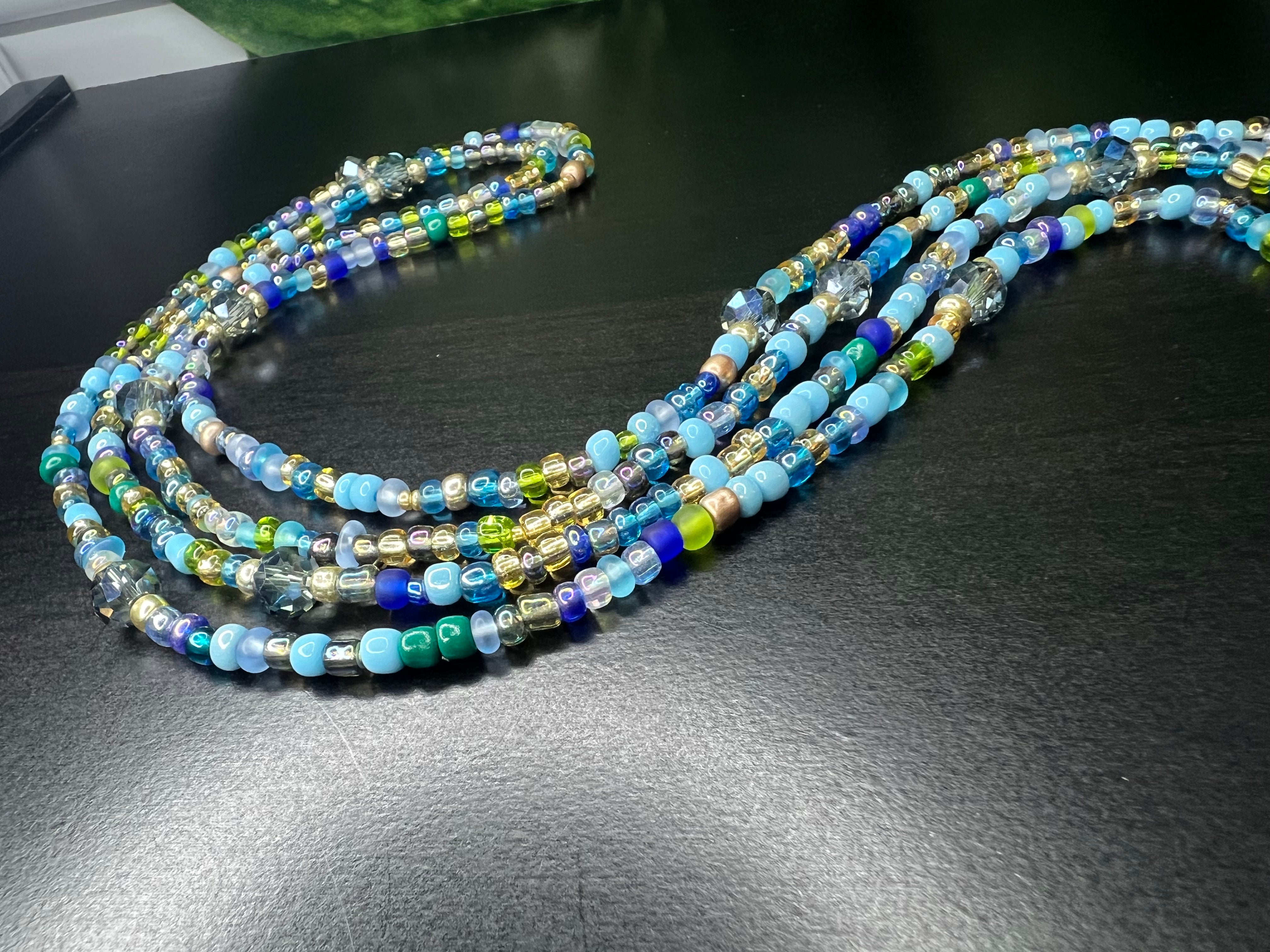 Ocean Crystal Waist-Beads