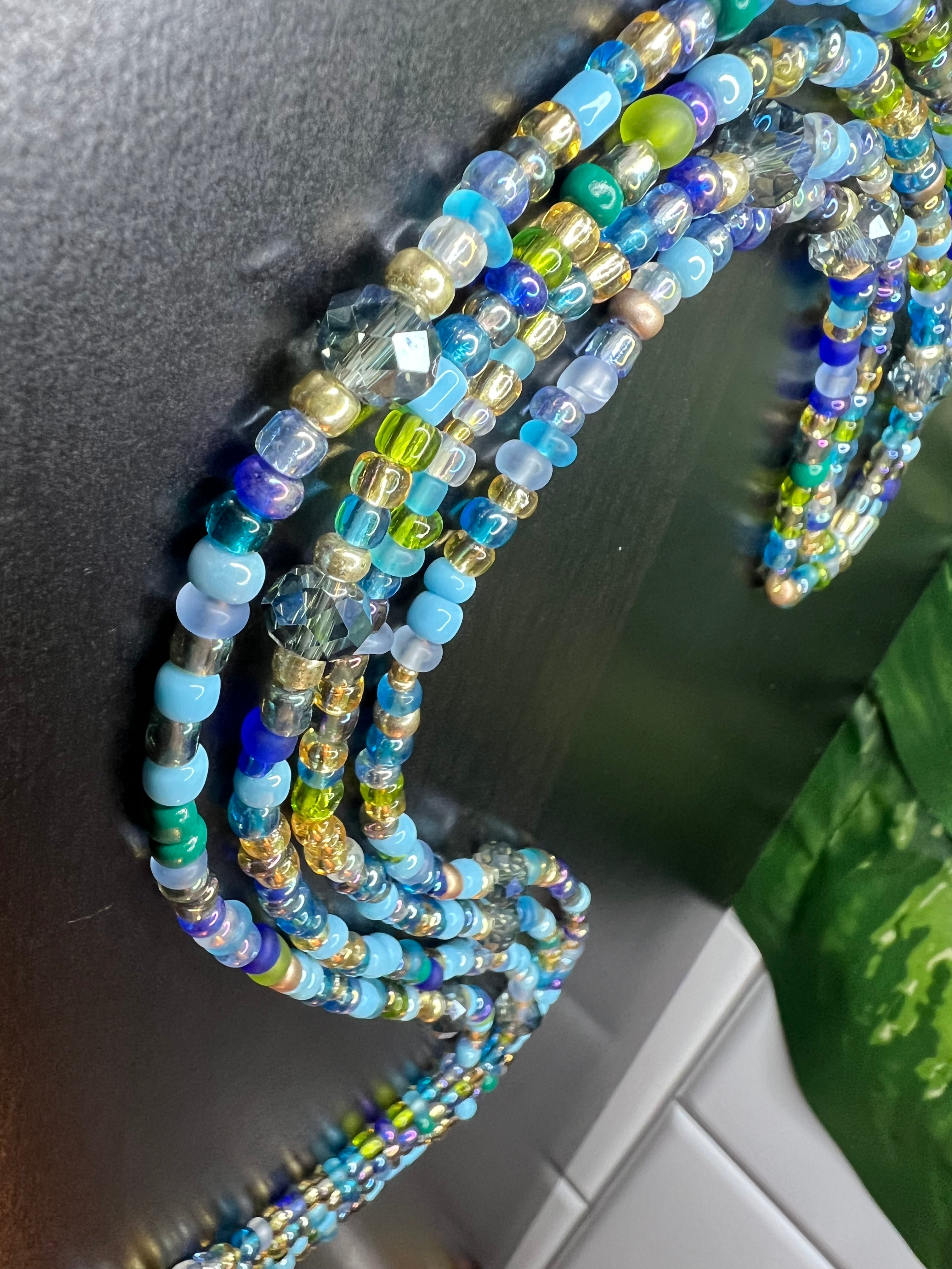 Ocean Crystal Waist-Beads