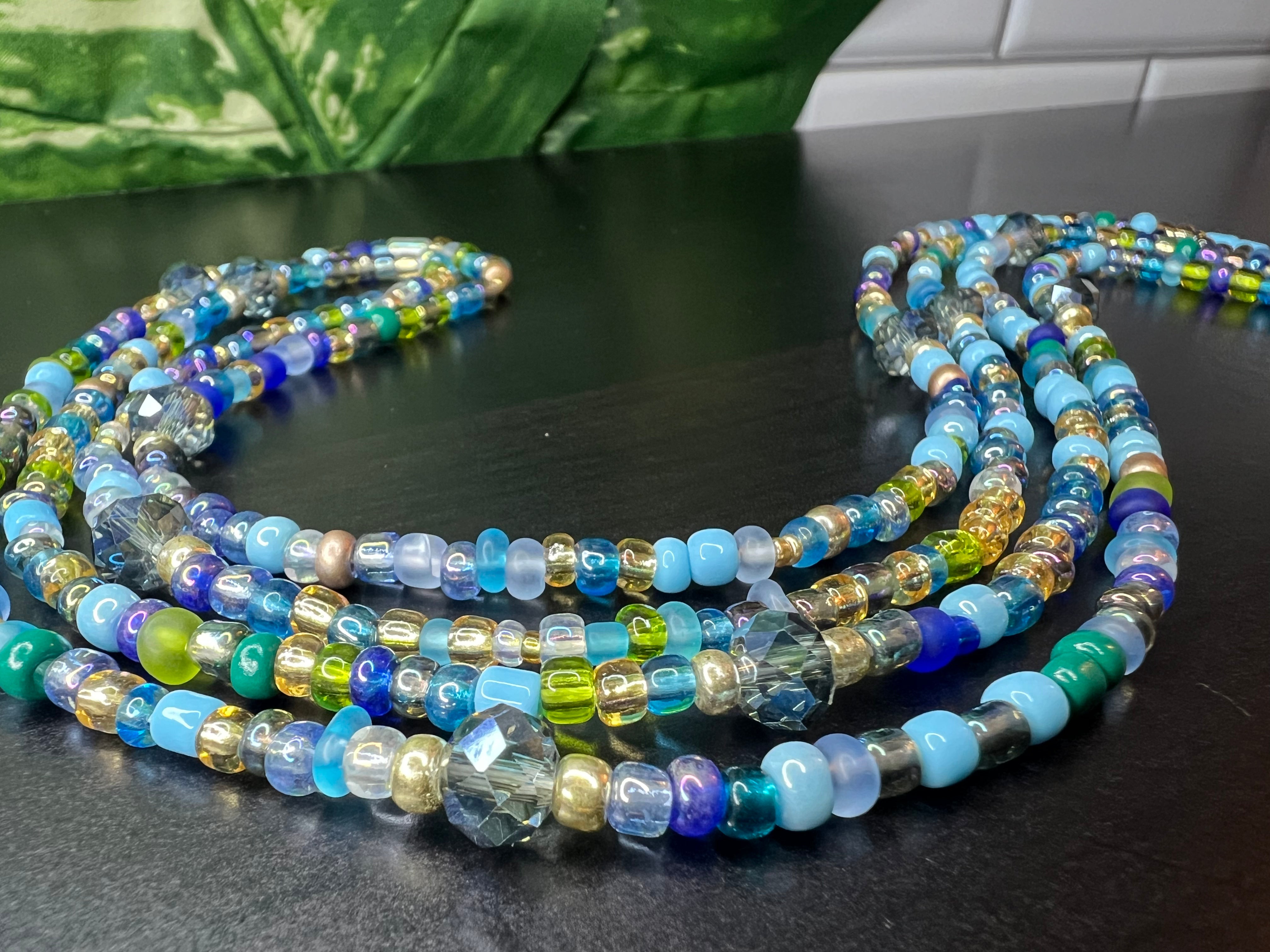 Ocean Crystal Waist-Beads