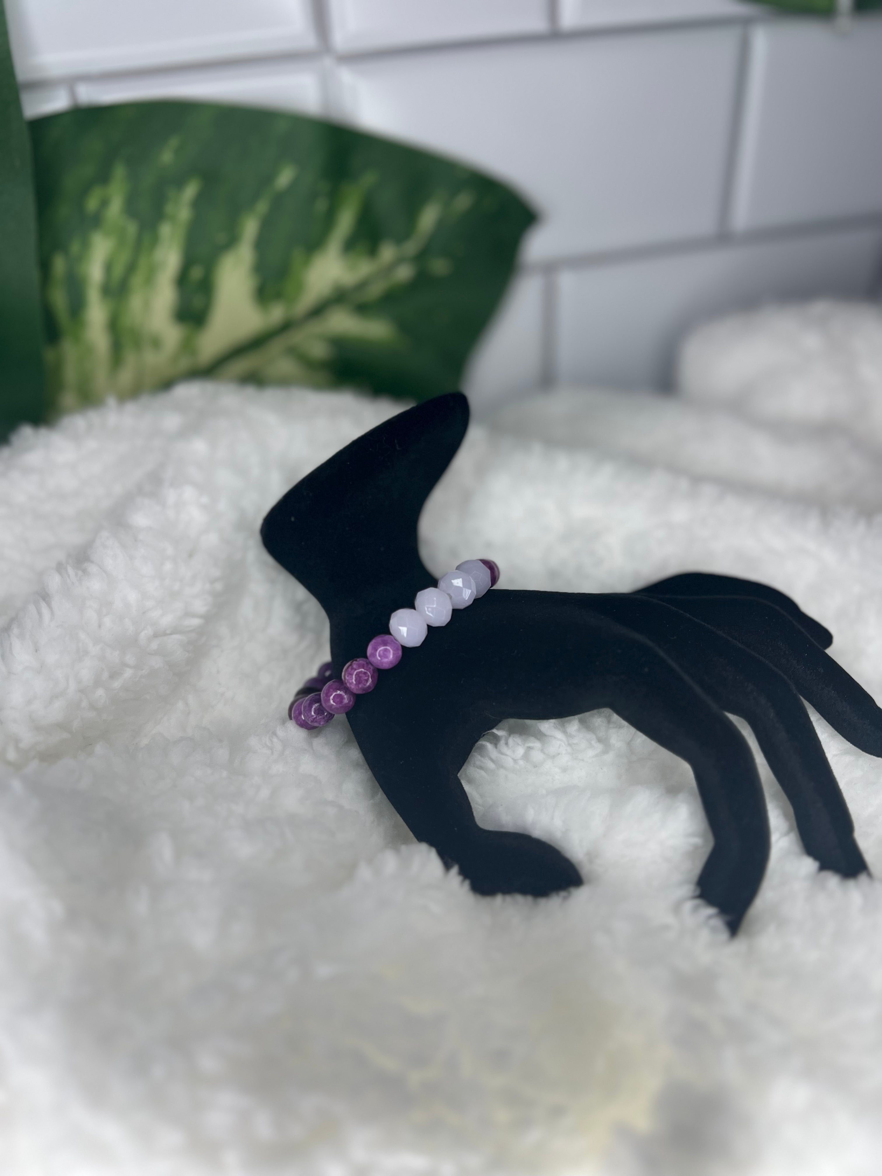 Purple Jewel Bracelet