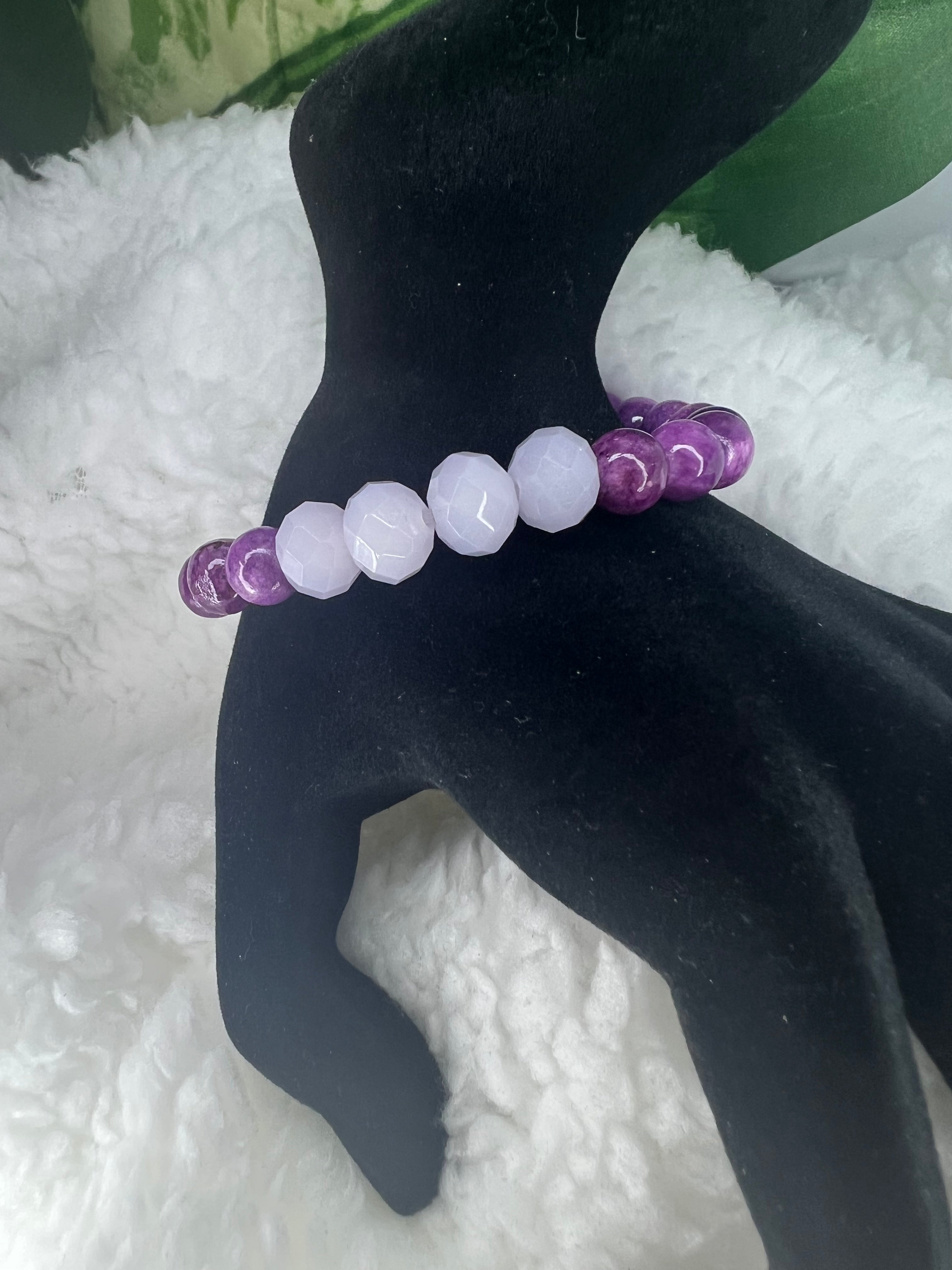 Purple Jewel Bracelet