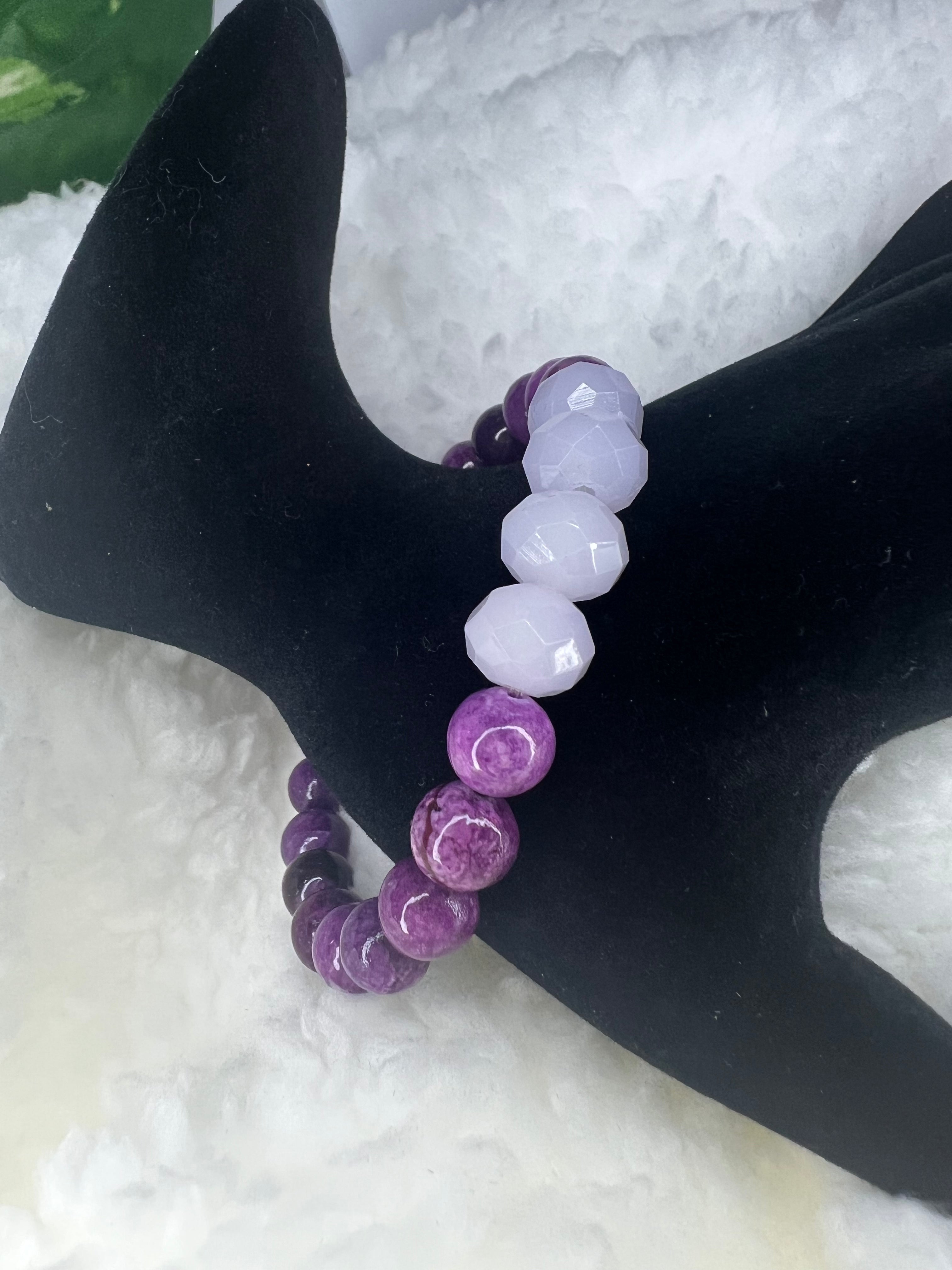 Purple Jewel Bracelet